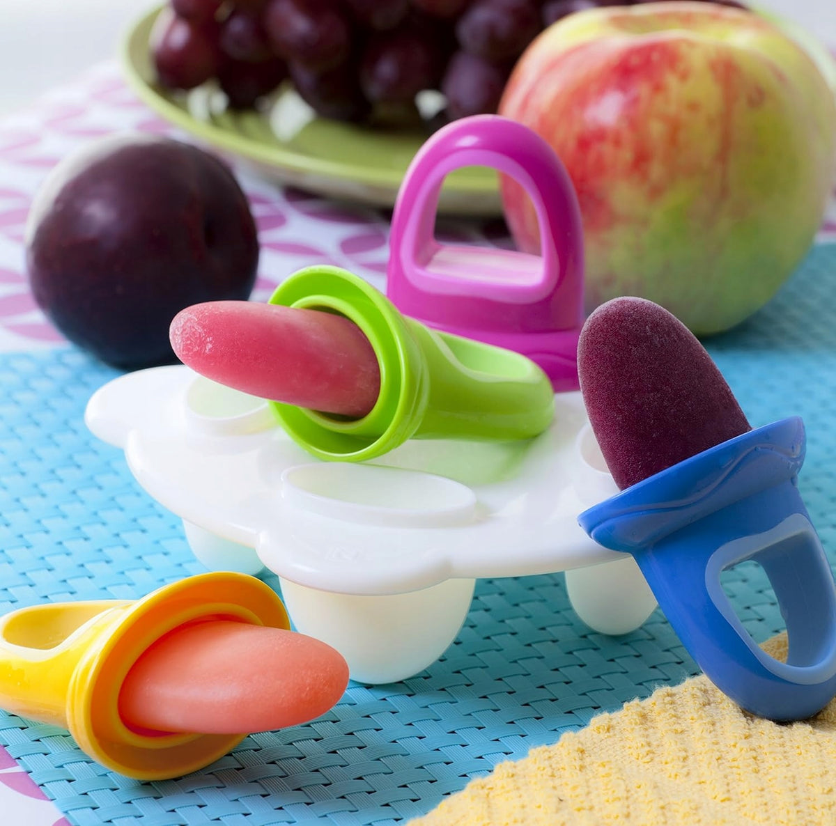 NUBY foremki do lodów w kształcie smoczka 6m+