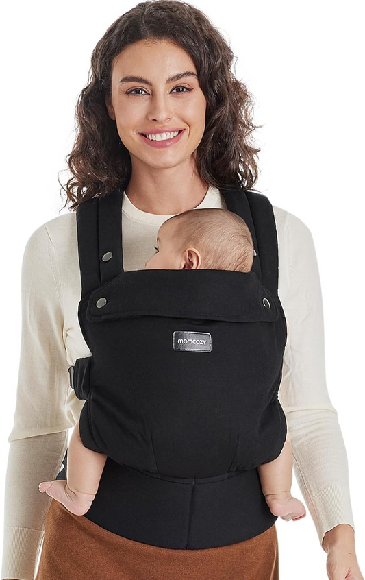 MOMCOZY marsupio per neonati e bambini da 3 a 20 kg regolabile