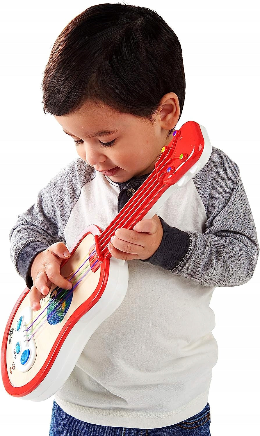 HAPE Baby Einstein ukulele 43 cm drewno, plastik