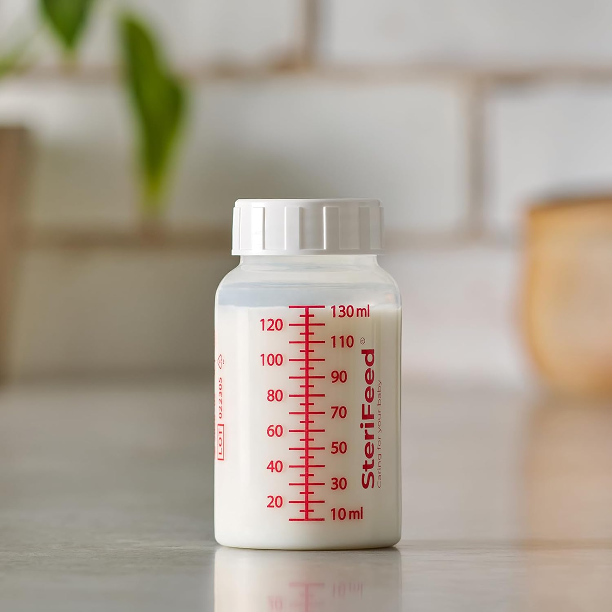 STERIFEED beholder til mad flaske 130 ml 1 stk