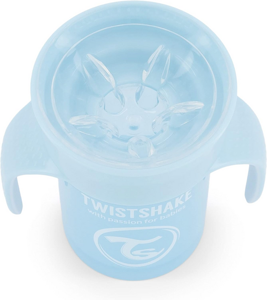 TWISTSHAKE auslaufsicherer 360-Grad-Becher 230 ml 6 m+