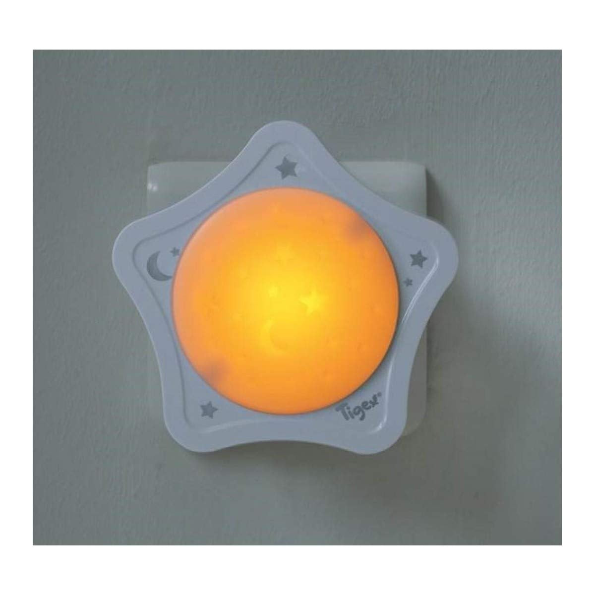 TIGEX luz de presença LED automática para tomada, sensor de escuridão 9 cm