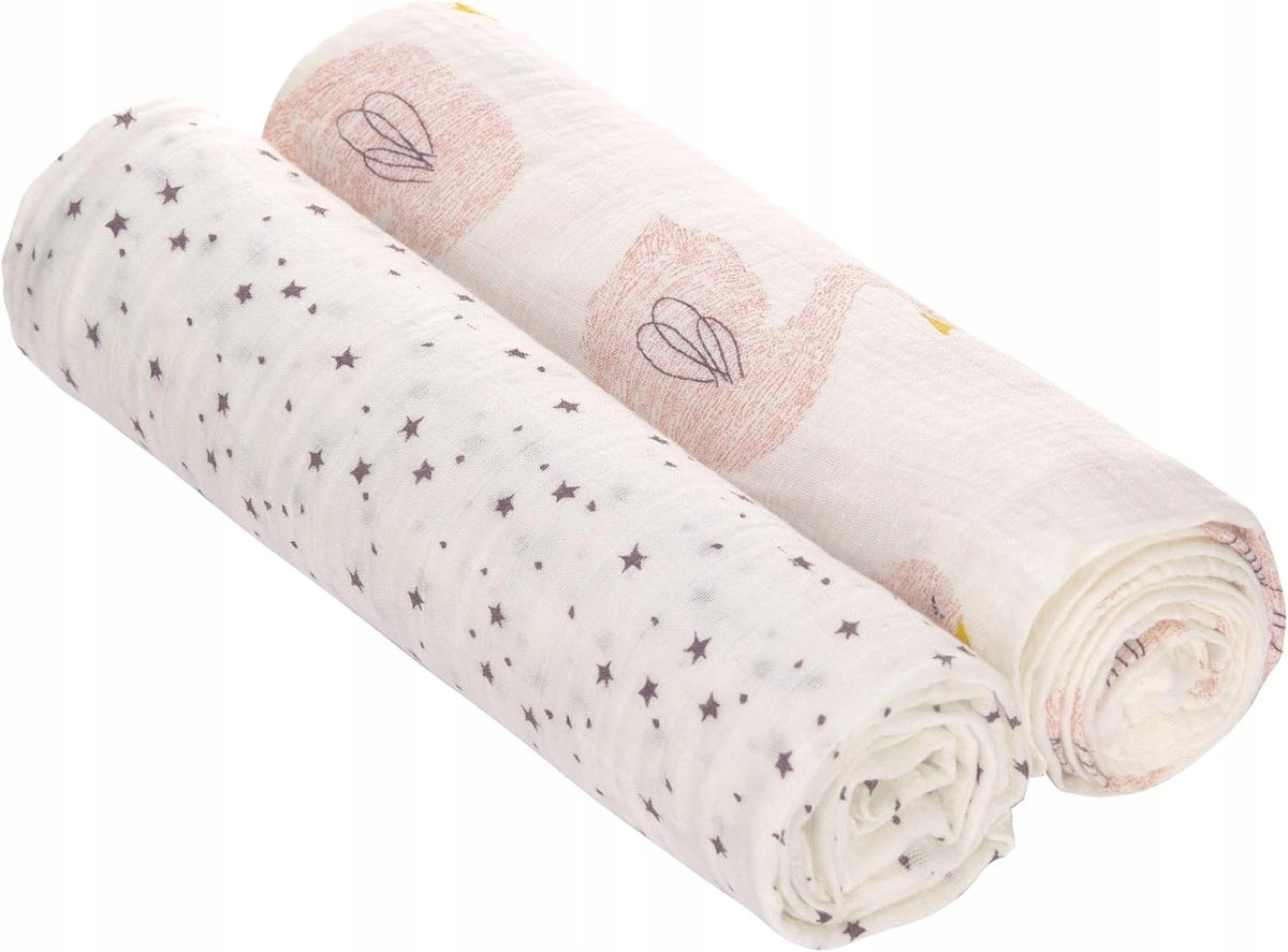 LASSIG Bambus-Mulltücher 120x120