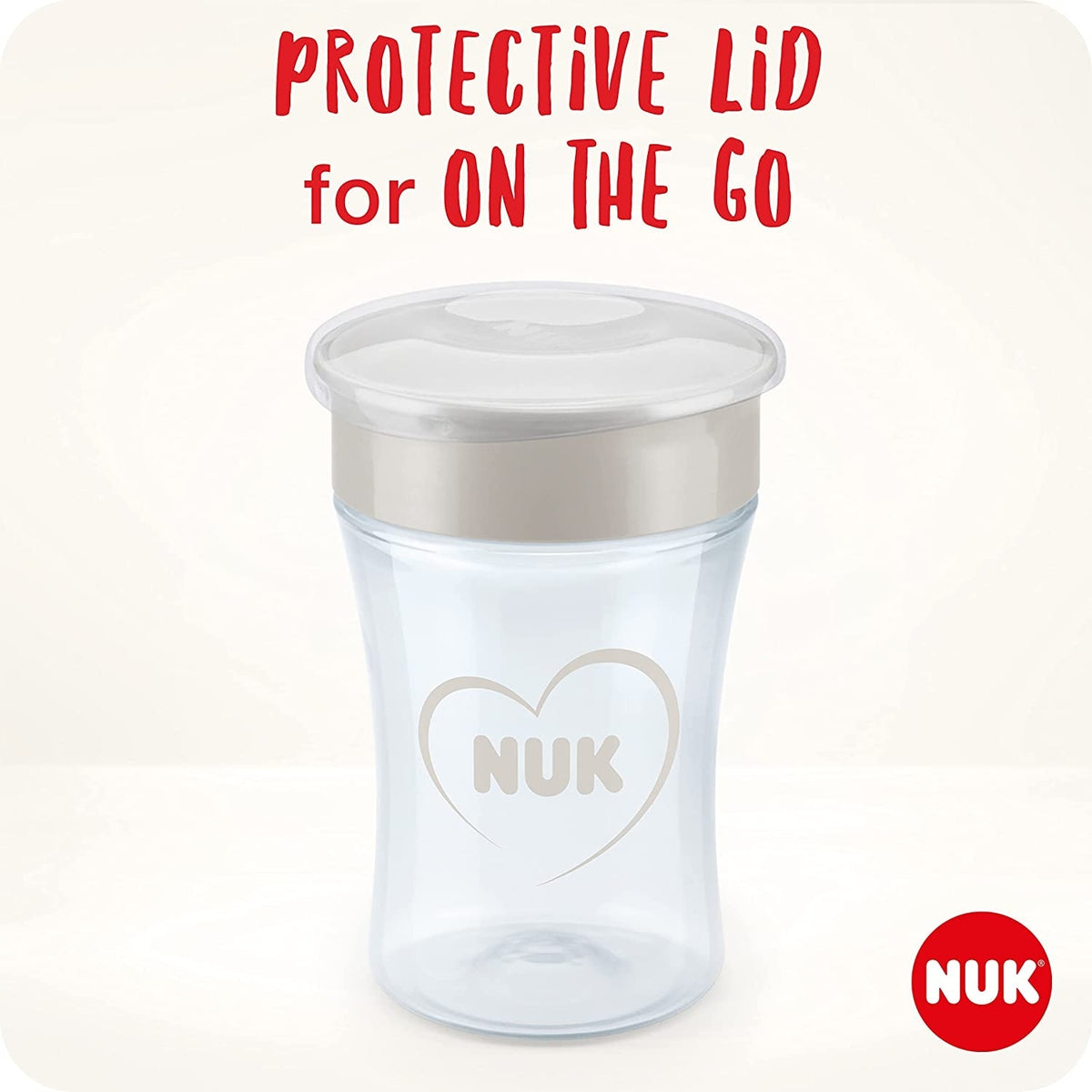 NUK Magic Cup Auslaufsicherer Becher 230 ml 360-Grad-Trinkrand