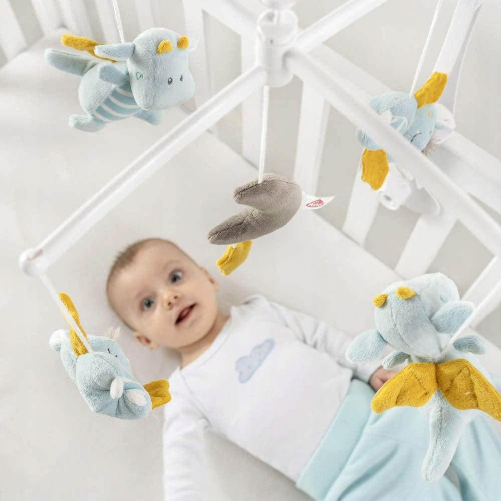 FEHN Kleines Schloss KARUSSELL für das Babybett