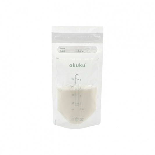 AKUKU sterilné vrecká na UCHOVÁVANIE POTRAVY 150 ML x30