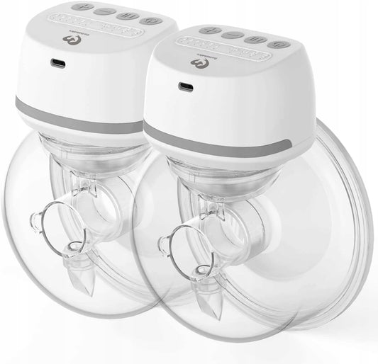BELLABABY tiralatte elettrico a conchiglia wireless x2