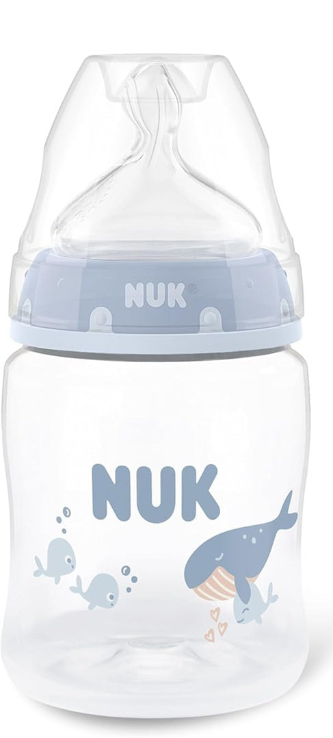 NUK First Choice+ biberon da 150 ml tettarella S flusso lento 0+