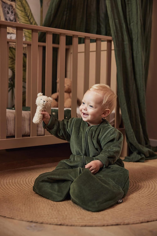 JOLLEIN Teddy дрънкалка мече бежово