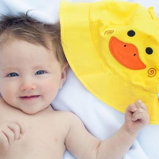ZOOCCHINI pañal de natación y sombrero 6-12 meses