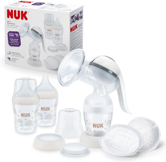 NUK tiralatte manuale + biberon Perfect Match 150ml set