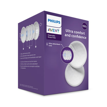 Philips Avent blazinice za enkratno uporabo bele barve, 100 kosov