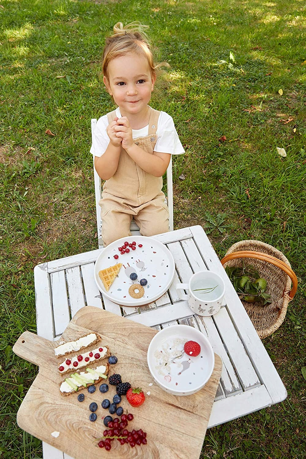 LASSIG Tiny Farmer Geschirrset aus Porzellan