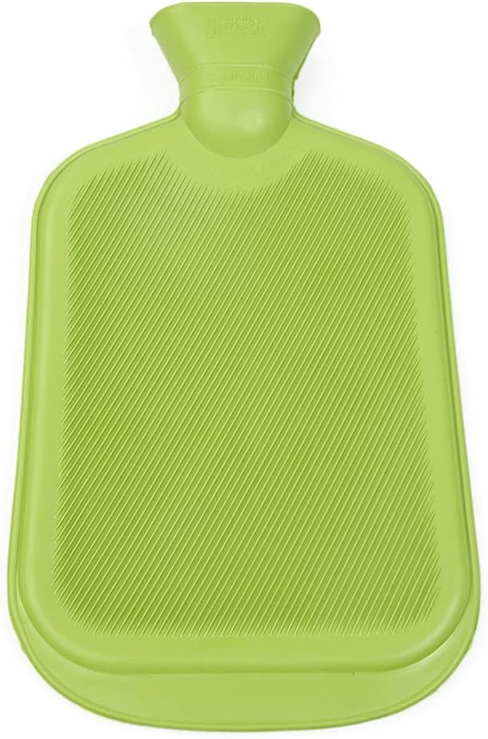 GRUNSPECHT gumijasti termofor za vodo 2 litra + bombažna prevleka 20 x 33 cm
