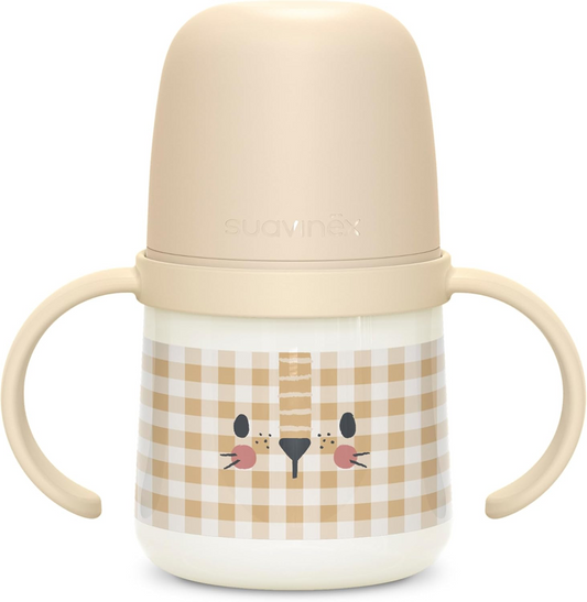 SUAVINEX Tag- & Nacht-Trinklernbecher, leuchtet im Dunkeln, 150 ml, 6 m+