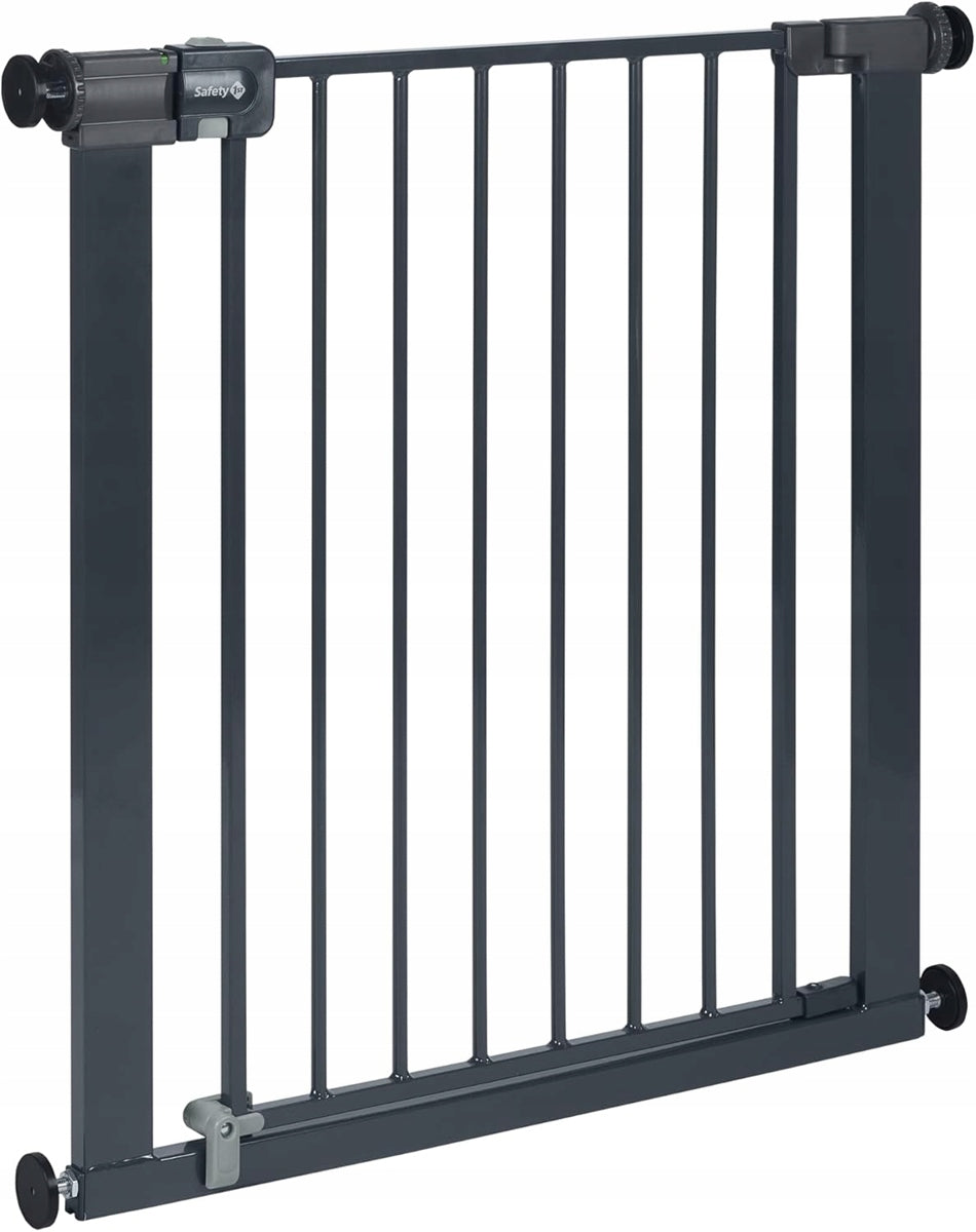 SAFETY 1ST SecureTech Metal stopniščna varnostna ograjica brez praga 73-80cm