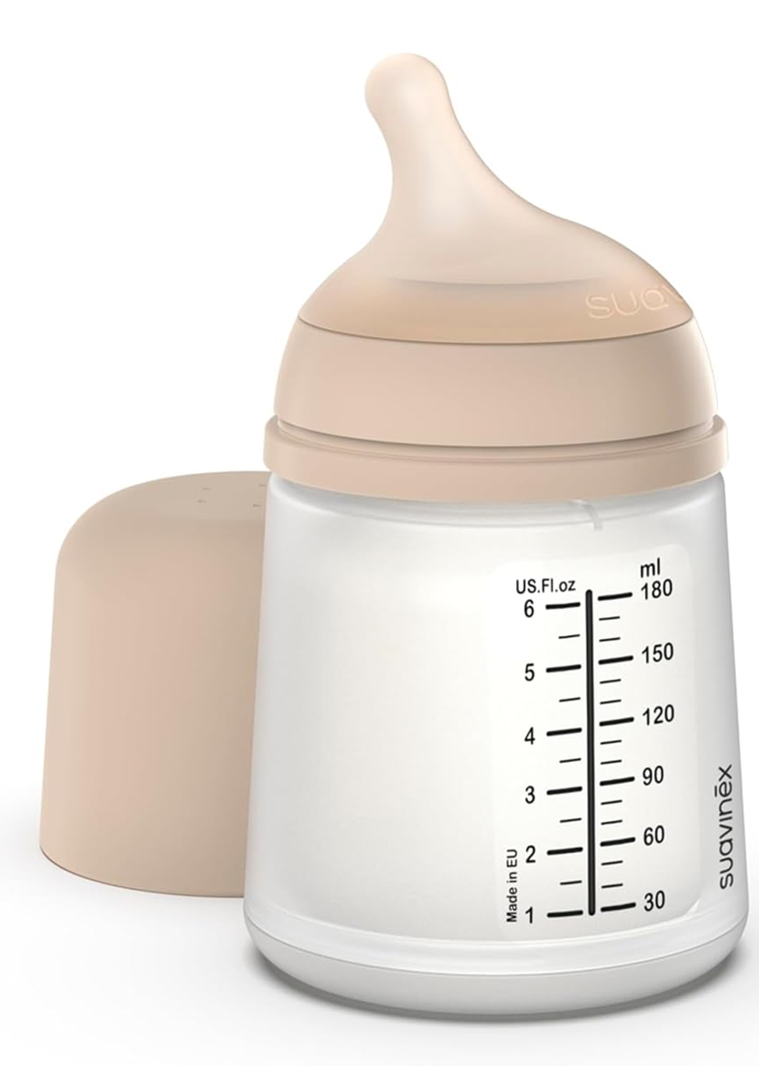 SUAVINEX biberón ZERO ZERO 180ml flujo ajustable