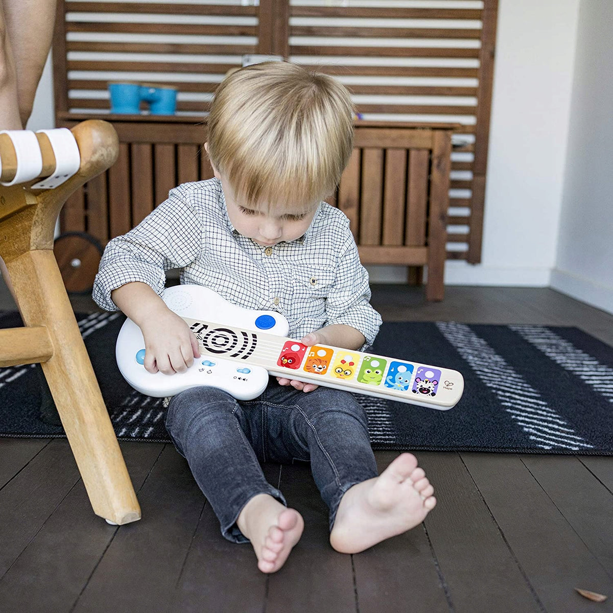BABY EINSTEIN Hape Magic Touch ηλεκτρική κιθάρα αφής 41,6 cm