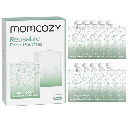 MOMCOZY σακουλάκια σωληνάρια για πουρέδες 10τεμ 200ml
