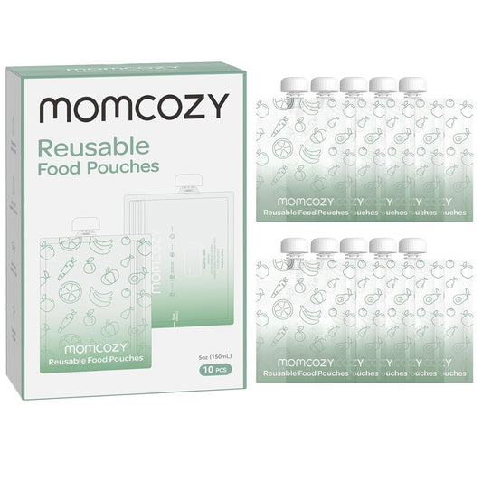 MOMCOZY vrečke z nastavkom za kašice in pireje 10kos 200ml