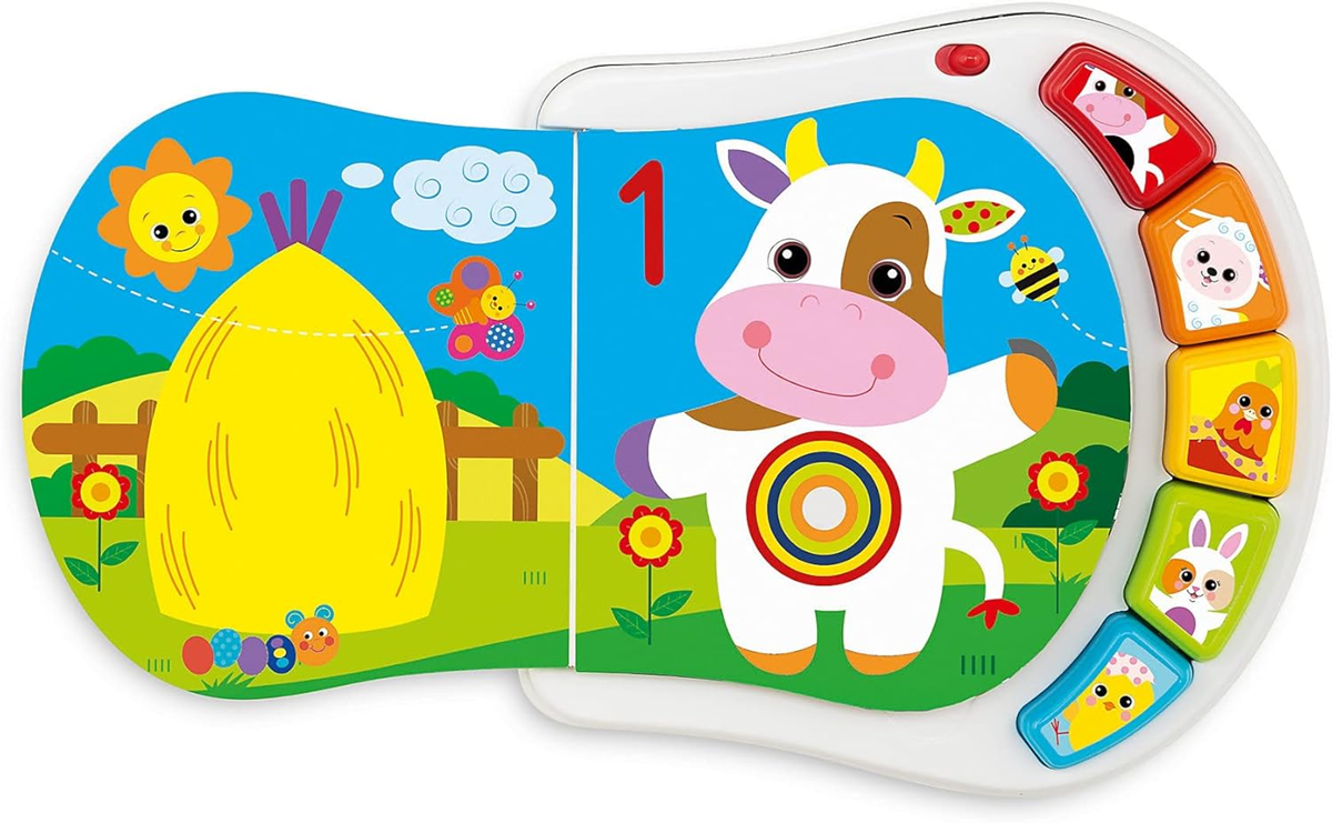 CHICCO Counting Farm libro educativo electrónico 19 x 19,5 cm para niños