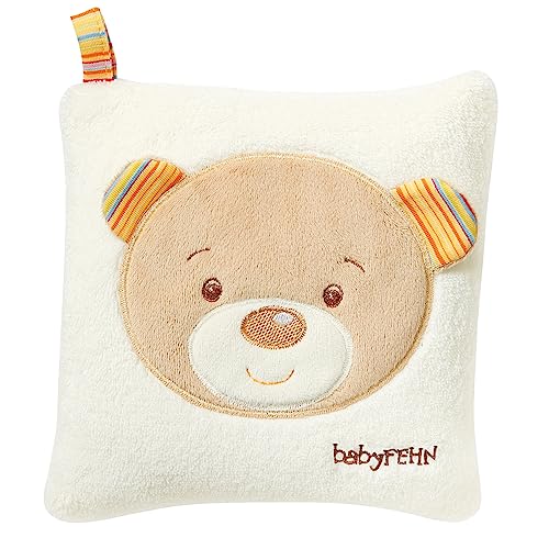 Fehn Rainbow Teddy almofada térmica de caroços de cereja 16 cm