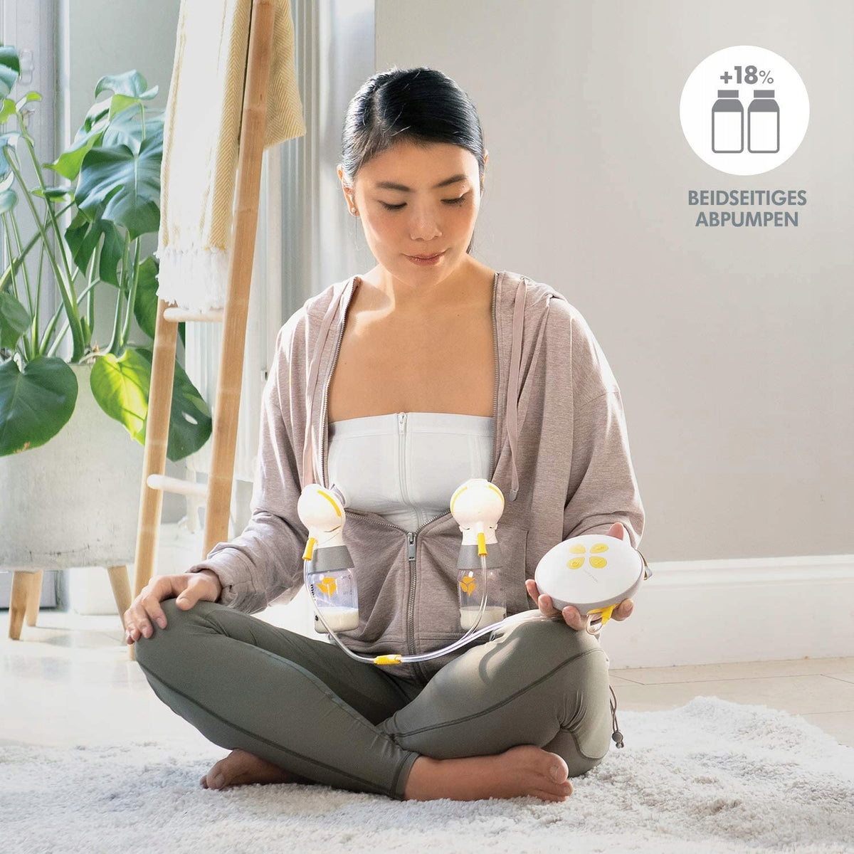 MEDELA Swing Maxi dvojfázová dvojitá odsávačka mlieka U