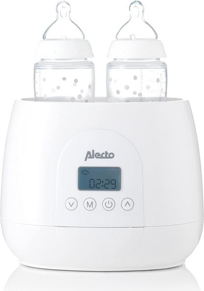 ALECTO BW700TWIN calentador doble 3 en 1 para biberones y tarritos