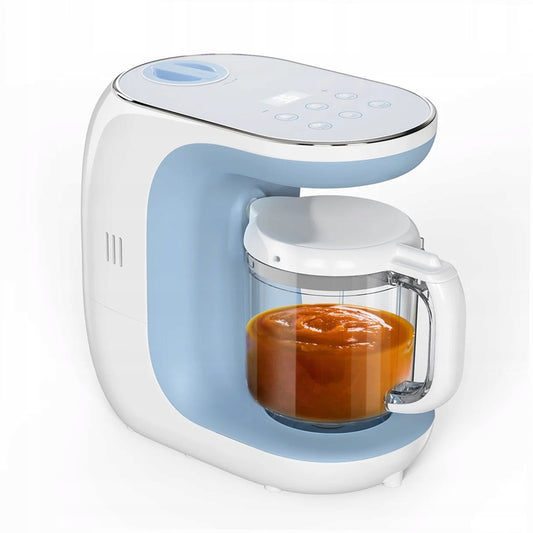 ECCOMUM robot da cucina 5 in 1 vaporiera frullatore sterilizzatore + spatola