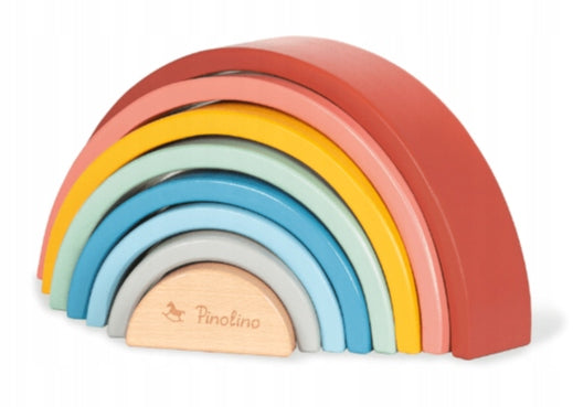PINOLINO houten regenboog Ruby MONTESSORI 12m+