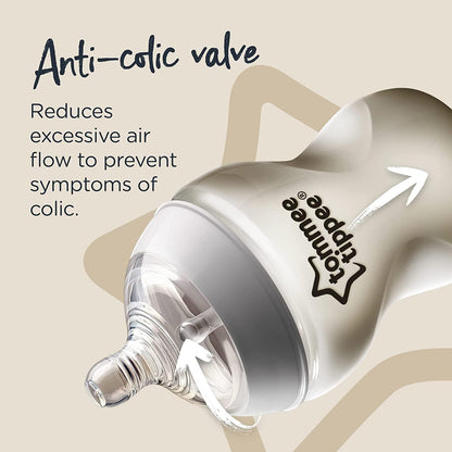 TOMMEE TIPPEE πιπίλες 0m+ x2 VariFlow Closer to Nature