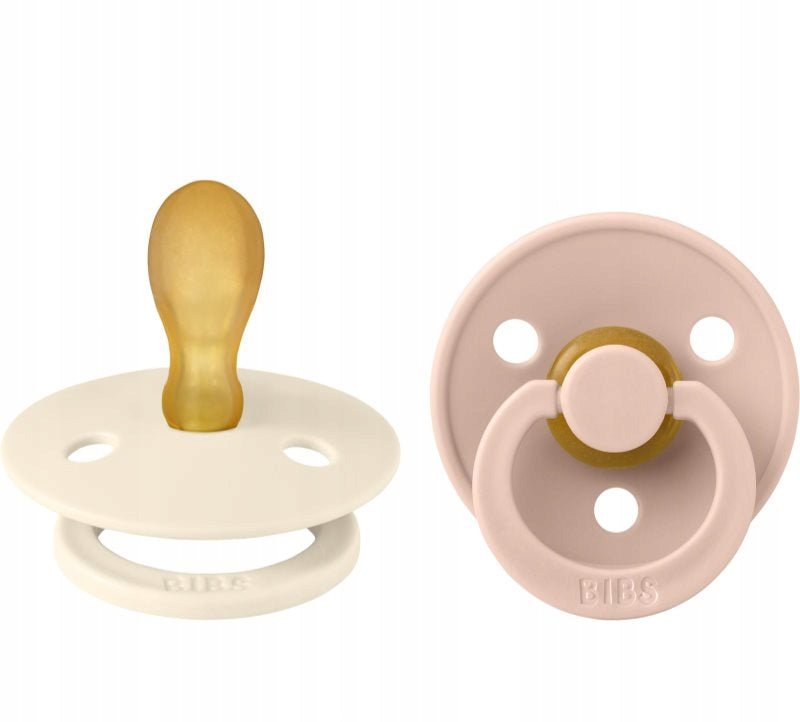 BIBS COLOUR πιπίλες ηρεμίας 2τεμ καουτσούκ 6μηνών+ ΣΥΜΜΕΤΡΙΚΗ