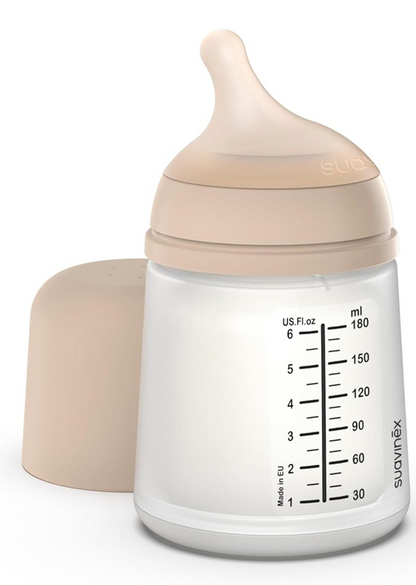 SUAVINEX biberón ZERO ZERO 180ml flujo lento (S)
