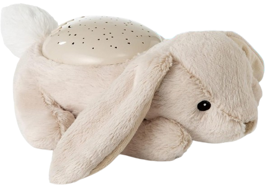 CLOUD B Dream Buddies plišasta igrača in projektor zvezdic ZAJČEK BENNY 31 cm