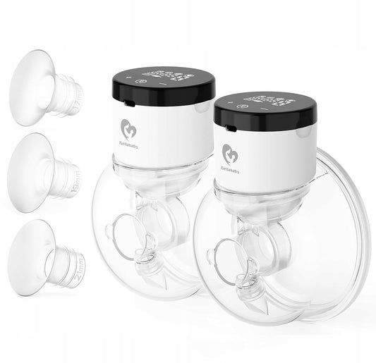 BELLABABY tiralatte elettrico a conchiglia wireless x2
