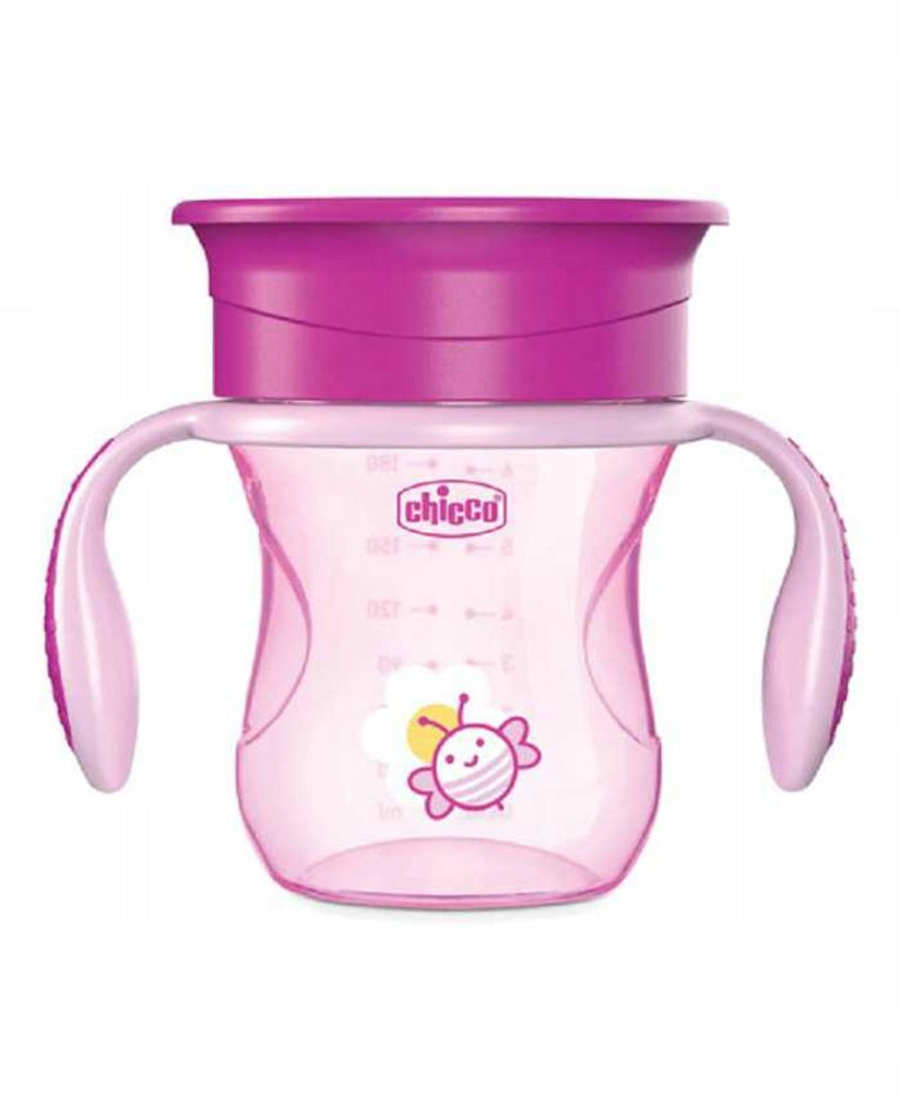 CHICCO Perfect First lonček proti polivanju 200 ml 360° 12 m+