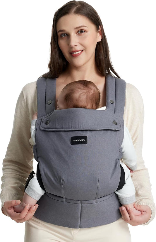 MOMCOZY marsupio per neonati e bambini 3-20kg regolabile