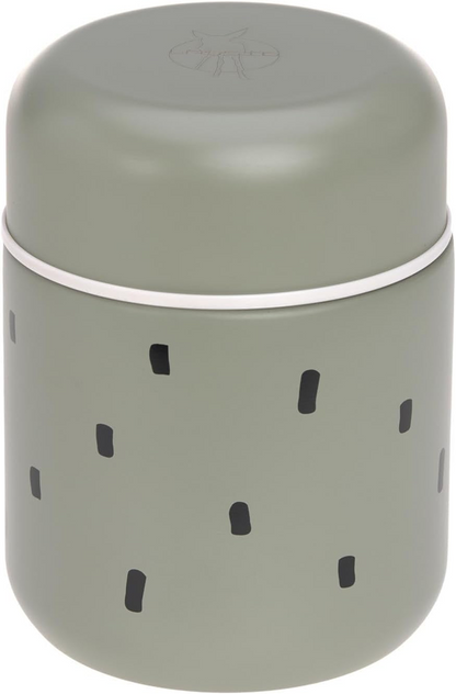 LASSIG Food Jar Happy Prints TERMOVKA ZA KOSILO iz nerjavečega jekla 350 ml