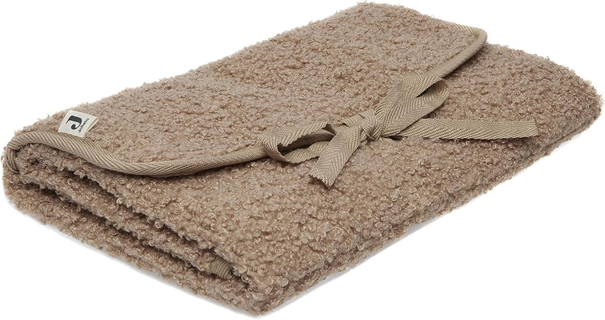 Jollein Boucle previjalna podloga 71x50 cm bež