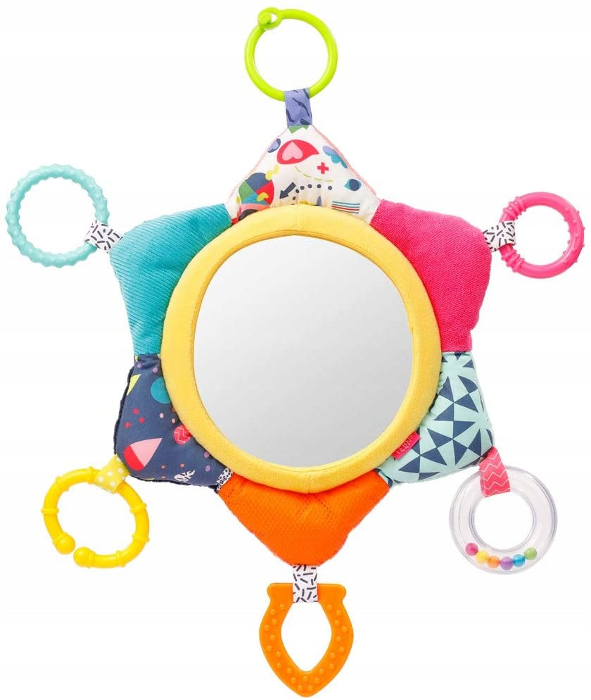 FEHN Anhänger mit Spiegel und Spielsachen 34 cm
