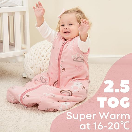LOOXII saco de dormir 2,5 TOG 12-18 meses para bebés