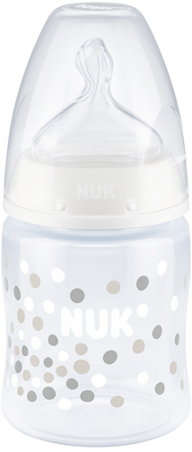 NUK First Choice+ 0-6 m FLES 150 ml temperatuuraanduiding