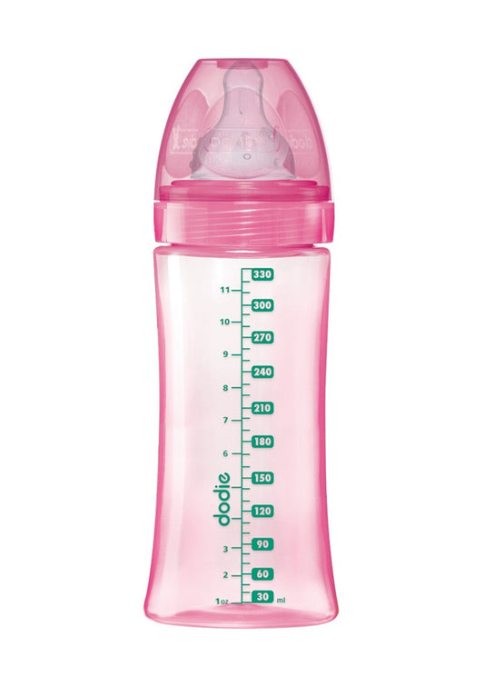 DODIE láhev 330 ml dudlík 3 rychlý průtok 6 m+