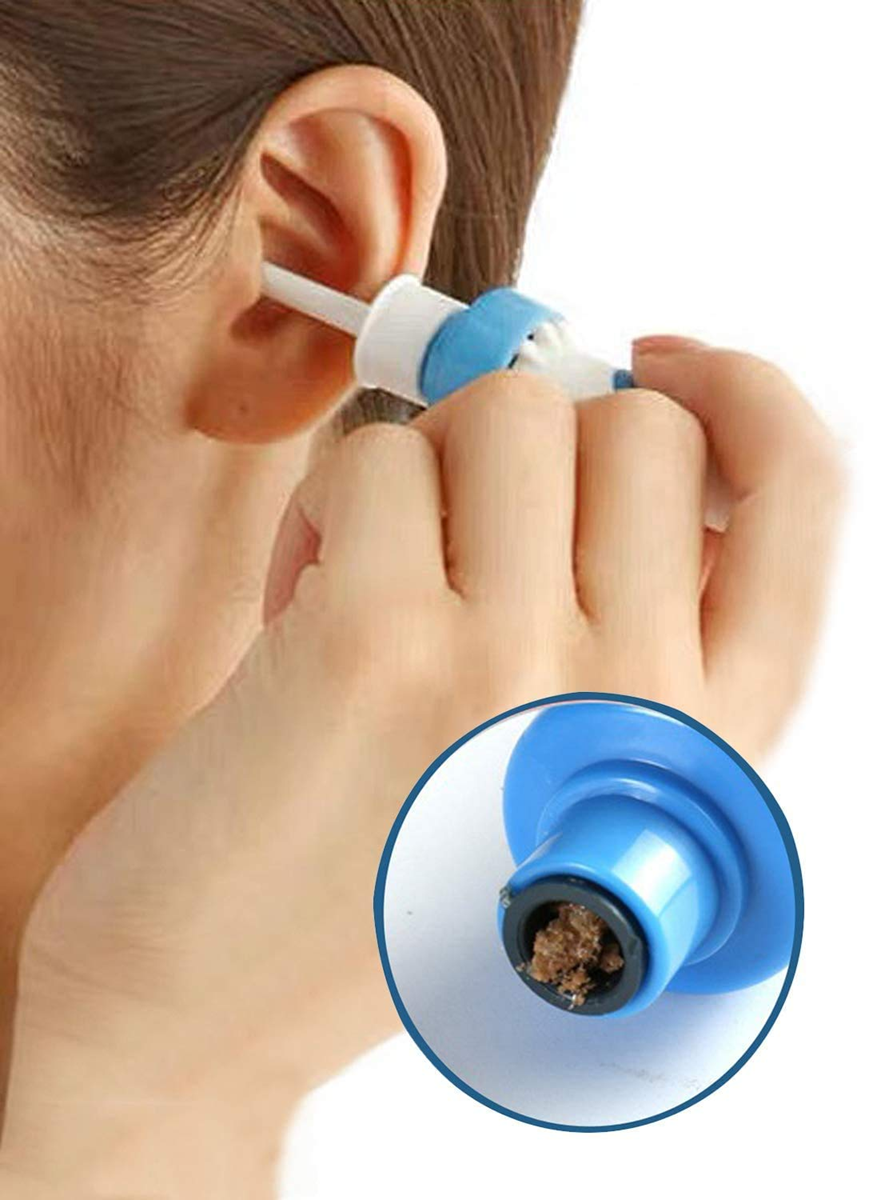C-EARS dispositivo eléctrico para limpiar oídos con estuche y cepillo