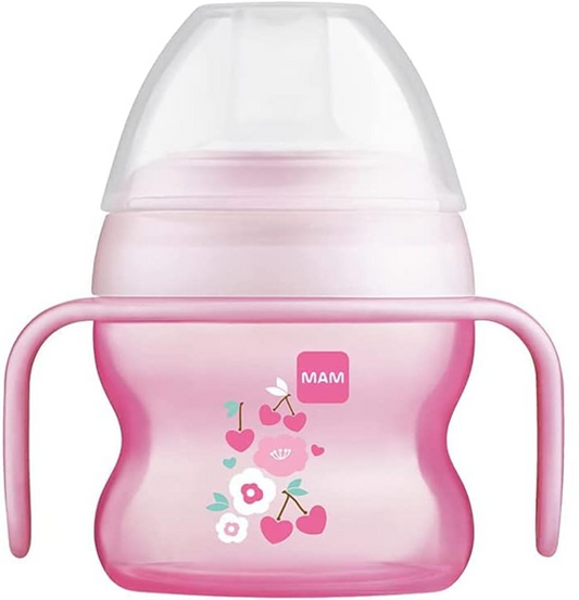 MAM Starter Cup tazza antigoccia 150 ml 4 m+ FIORI