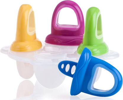 NUBY molde para polos en forma de chupete 4 unidades + bandeja para congelar