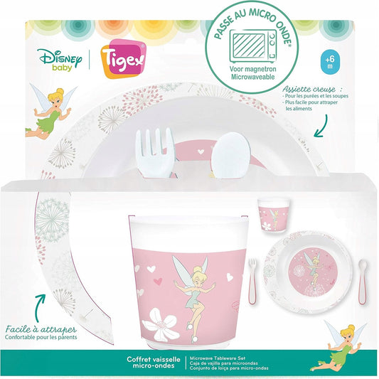DISNEY BABY Tigex Geschirrset Tinkerbell 4tlg.