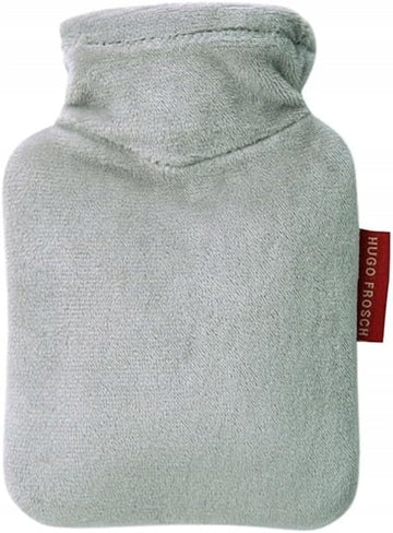 HUGO FROSCH mini termofor za vodo 0,2 l z žametno prevleko 10,7 x 16 cm