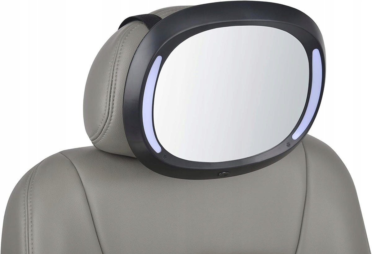ALTABEBE Luxus Rücksitzspiegel mit LED-Beleuchtung + FERNBEDIENUNG