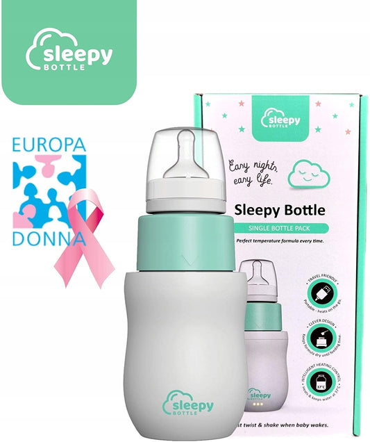 SLEEPY BOTTLE set di avviamento scaldabiberon con bottiglia
